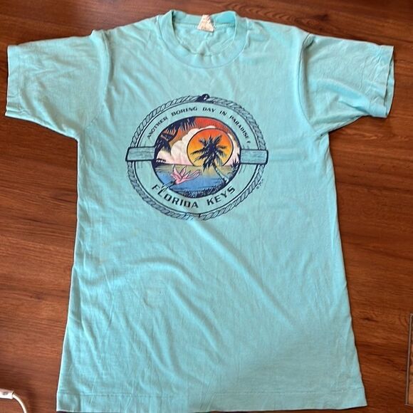 Vintage Florida Keys T Shirt - Picture 2 of 12